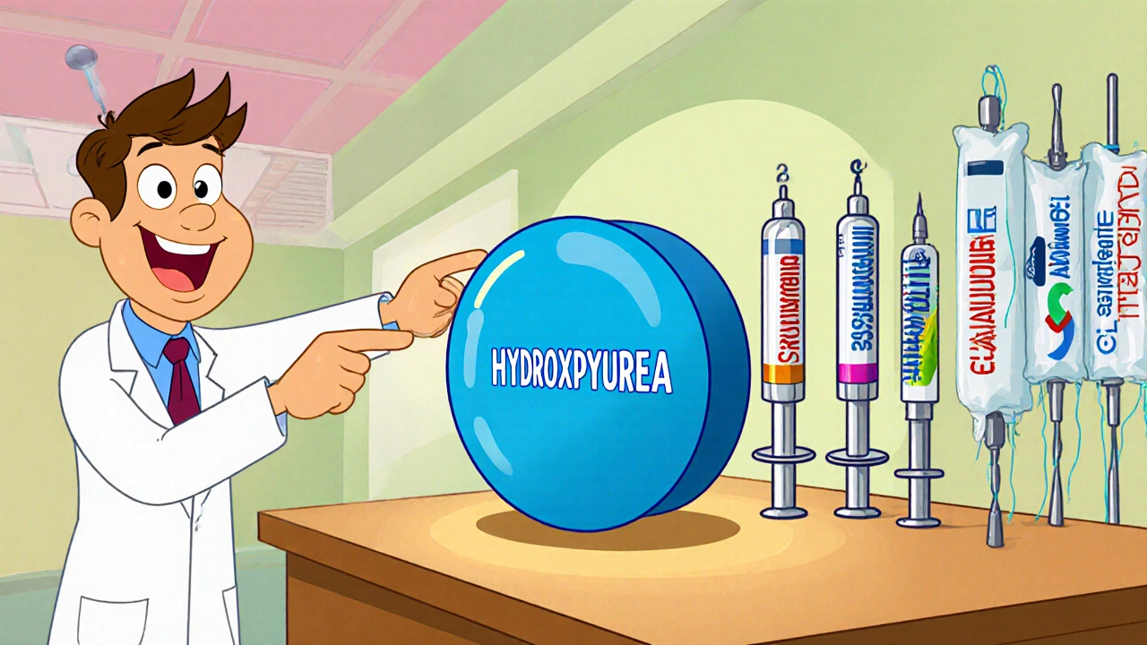 Hydroxyurea (Hydrea) vs Alternative Therapies: A Practical Comparison