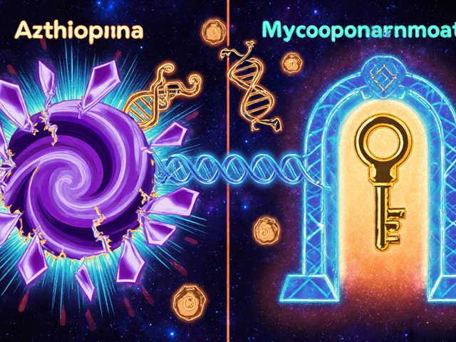 Immunosuppressant Drug Interactions: Azathioprine and Mycophenolate Explained