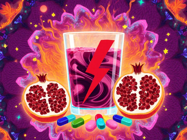 Pomegranate Juice and Medications: What You Really Need to Know About Drug Interactions