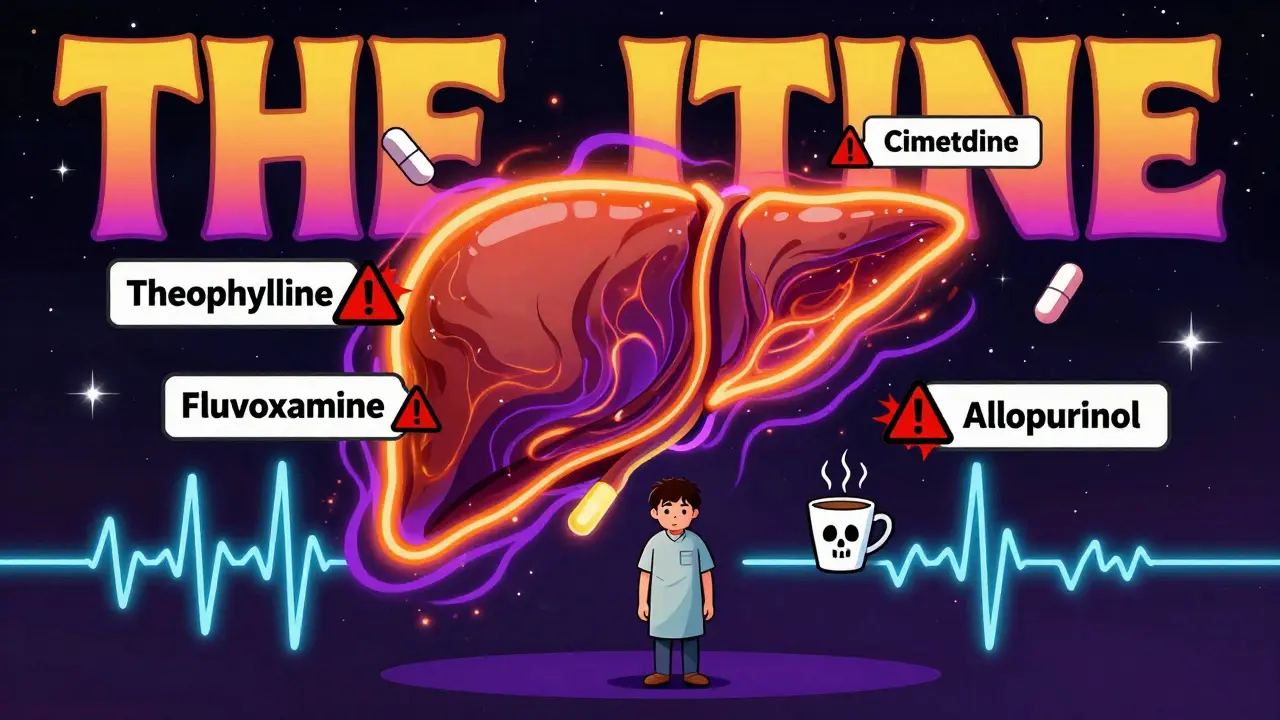 Theophylline Clearance: How Common Medications Can Trigger Toxicity