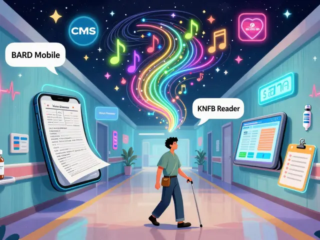 Accessible Audio Resources for Visually Impaired Patients: Essential Tools for Health Information