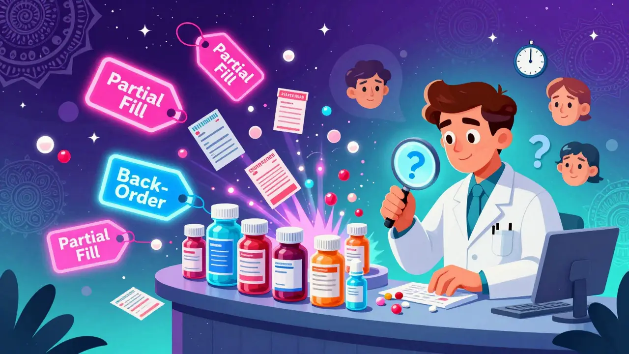How to Handle Partial Fills and Back-Orders Without Errors in Pharmacy Operations