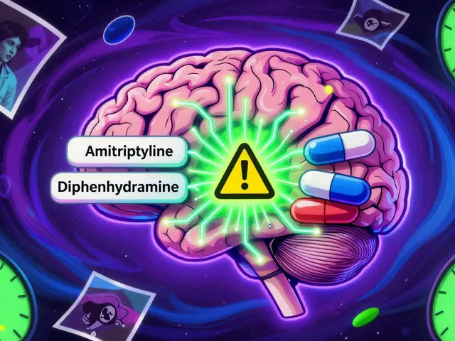 Anticholinergic Burden with Tricyclic Antidepressants: Cognitive and Cardiac Risks